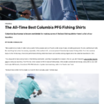 The All-Time Best Columbia PFG Fishing Shirts